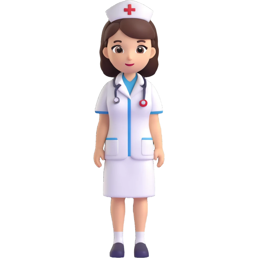 female nurse emoji