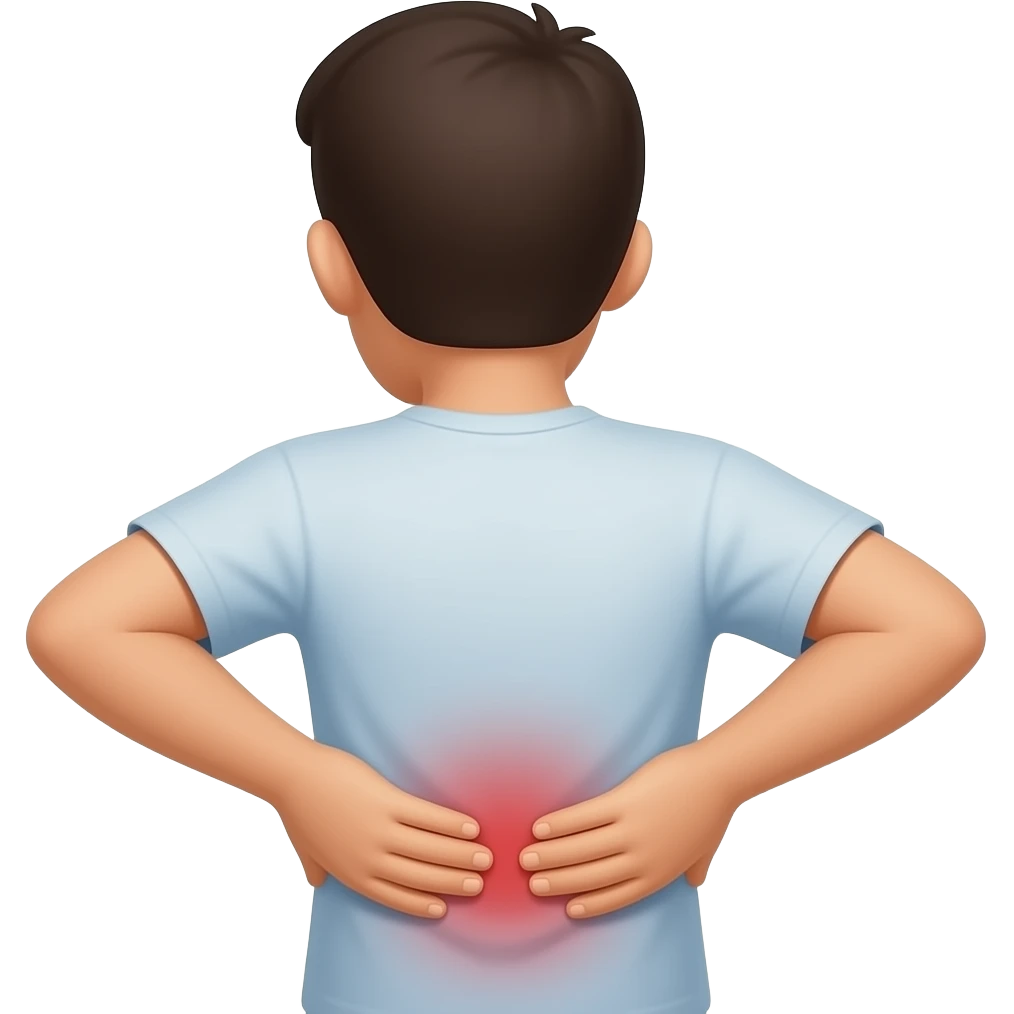 pain in the back emoji