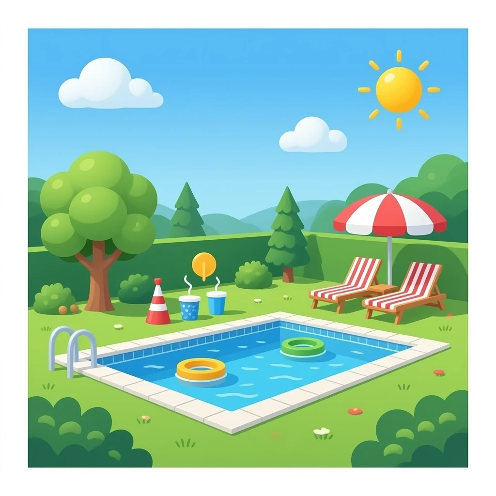 pool party emoji
