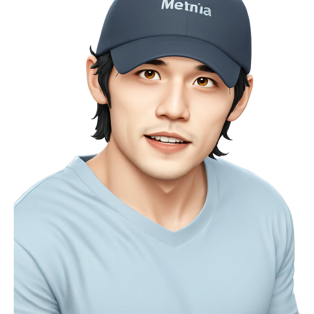 portrait of a young man emoji