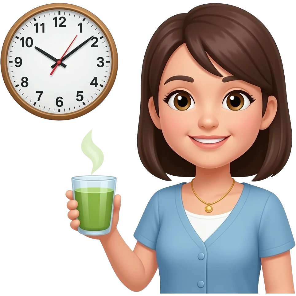 write words clock it body tea body matcha words emoji