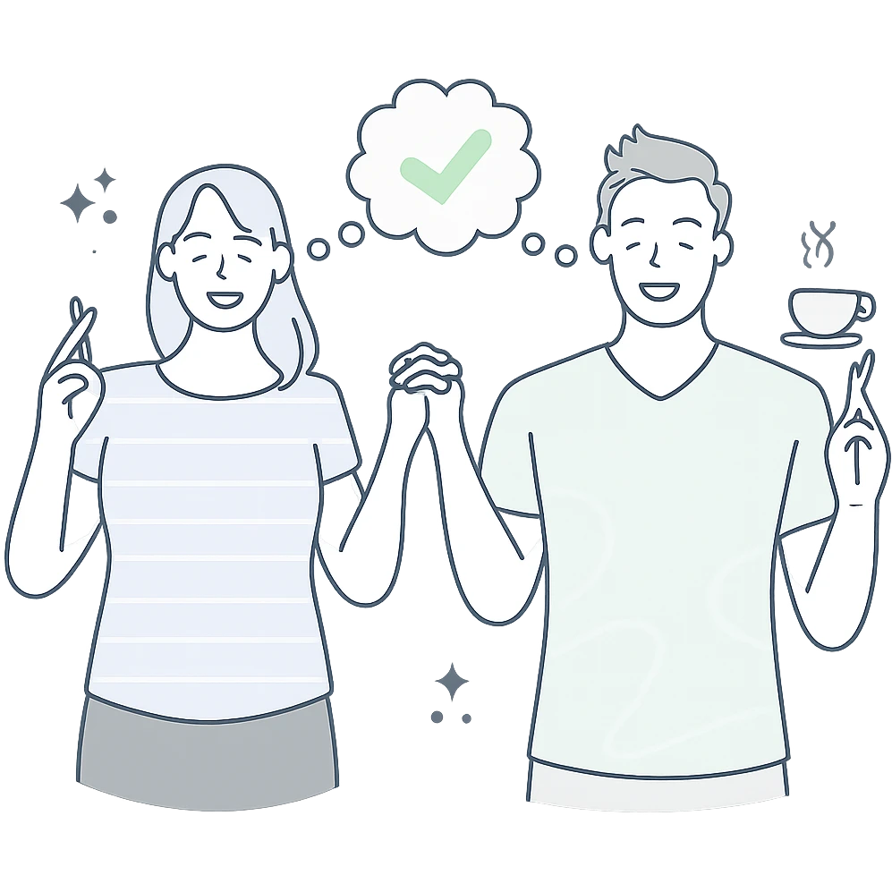 steaming cup of coffee, minimalistic pastel illustration with clean lines, avoiding warm colors emoji