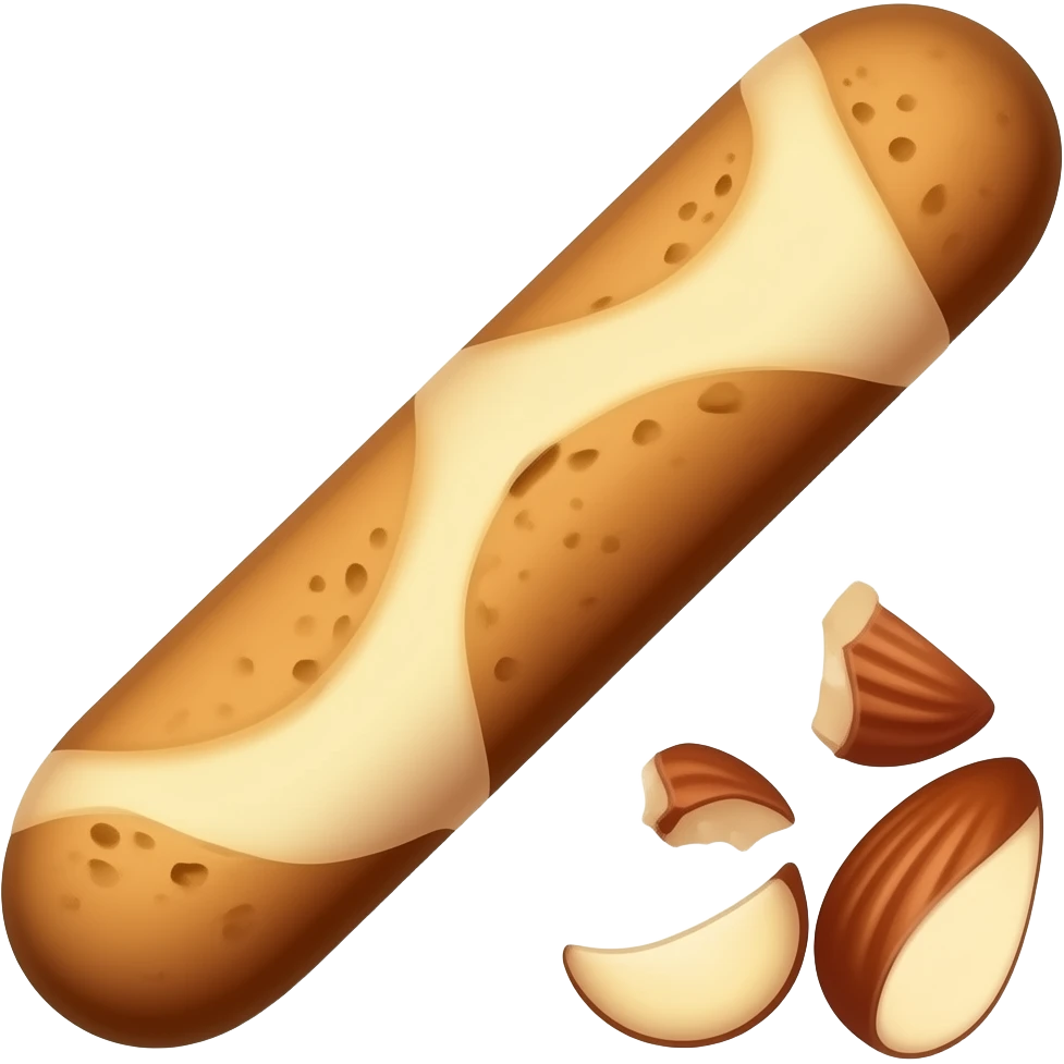 Cranberry almond biscotti emoji