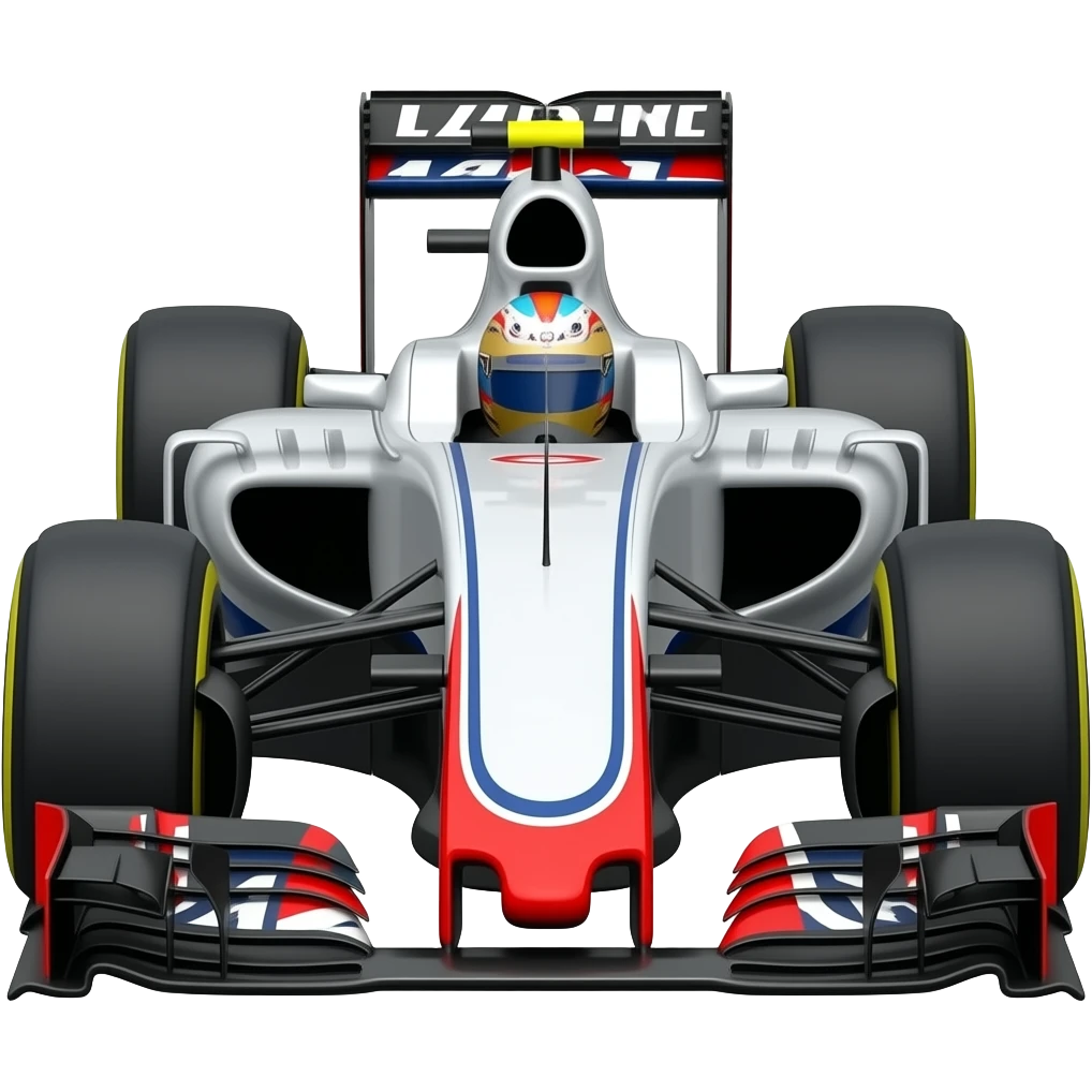Formula 2 car emoji