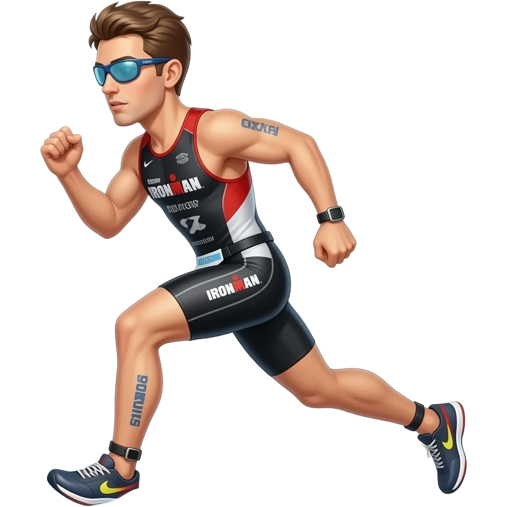 Ironman tri maraton emoji