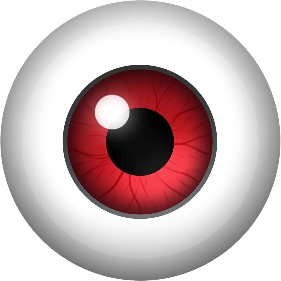 Sharingan red colour emoji