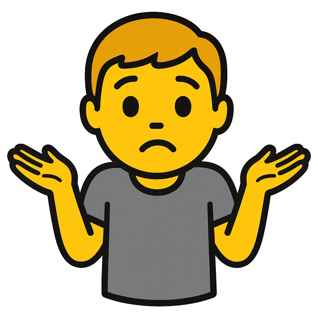 yellow boy grey shirt shrugging emoji google style emoji