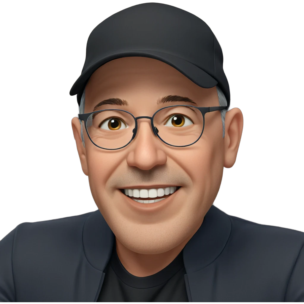 smiling boy in hat emoji