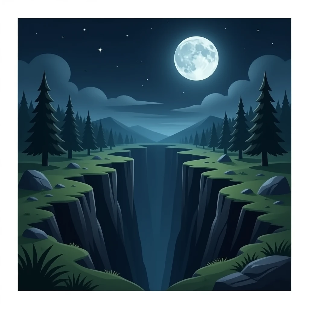 terrifying abyss emoji