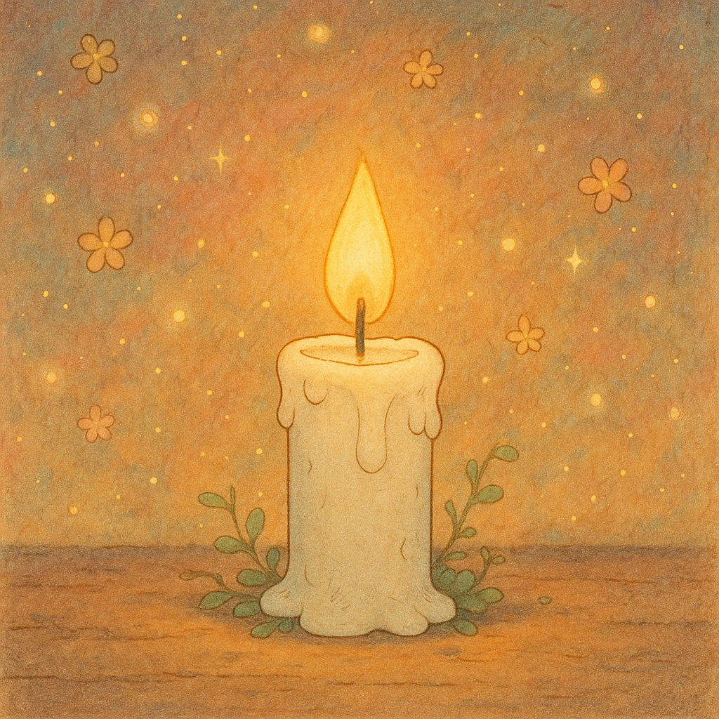 white candle emoji