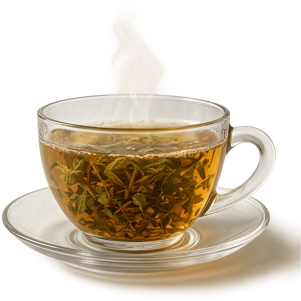 TAZZA DI TISANA DRENANTE, IPERREALISTICA 4K emoji