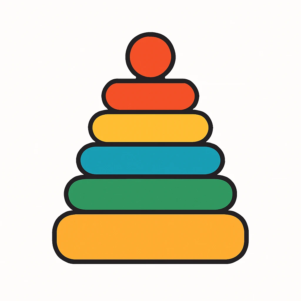 flat design style toy white background emoji