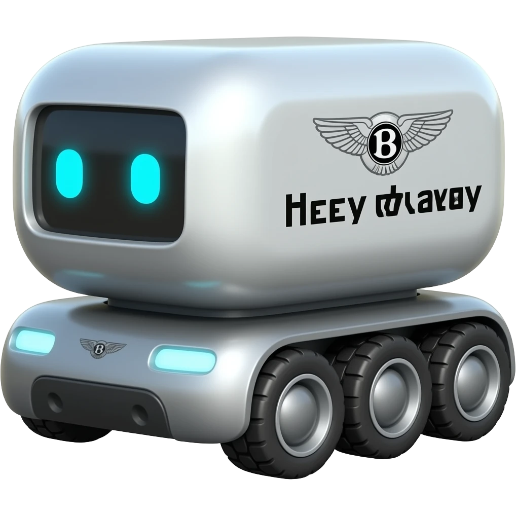 bentley delivery robot emoji