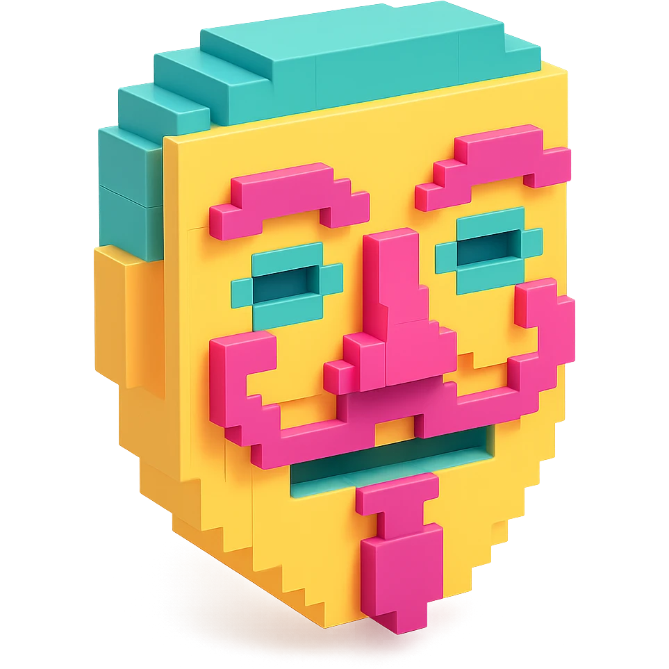 person anonymous mask emoji
