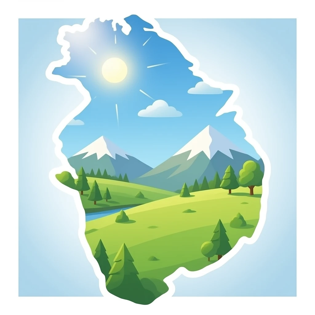 Shape of Kerala state emoji