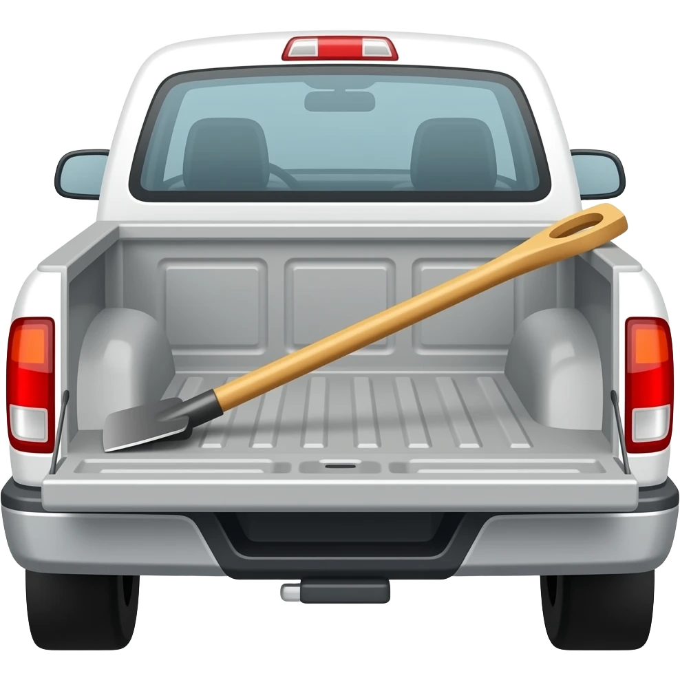 white truck but shes a hoe emoji