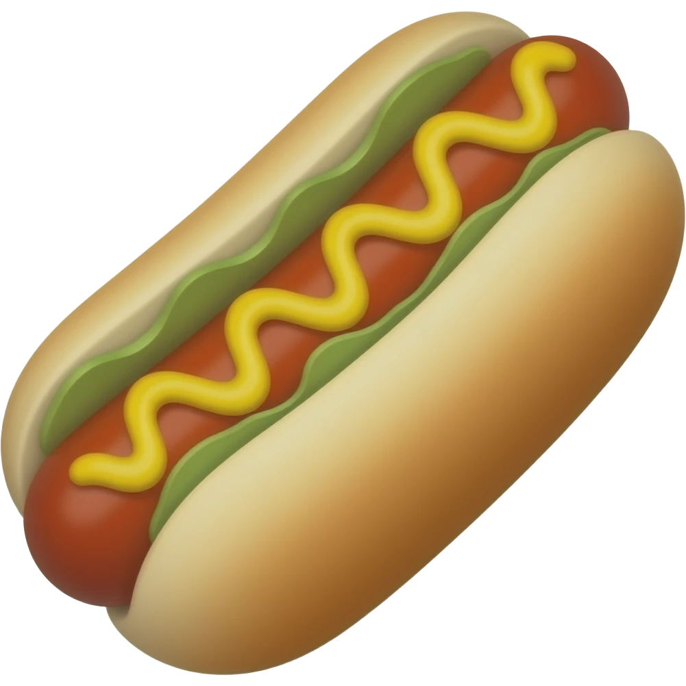 Hotdog emoji