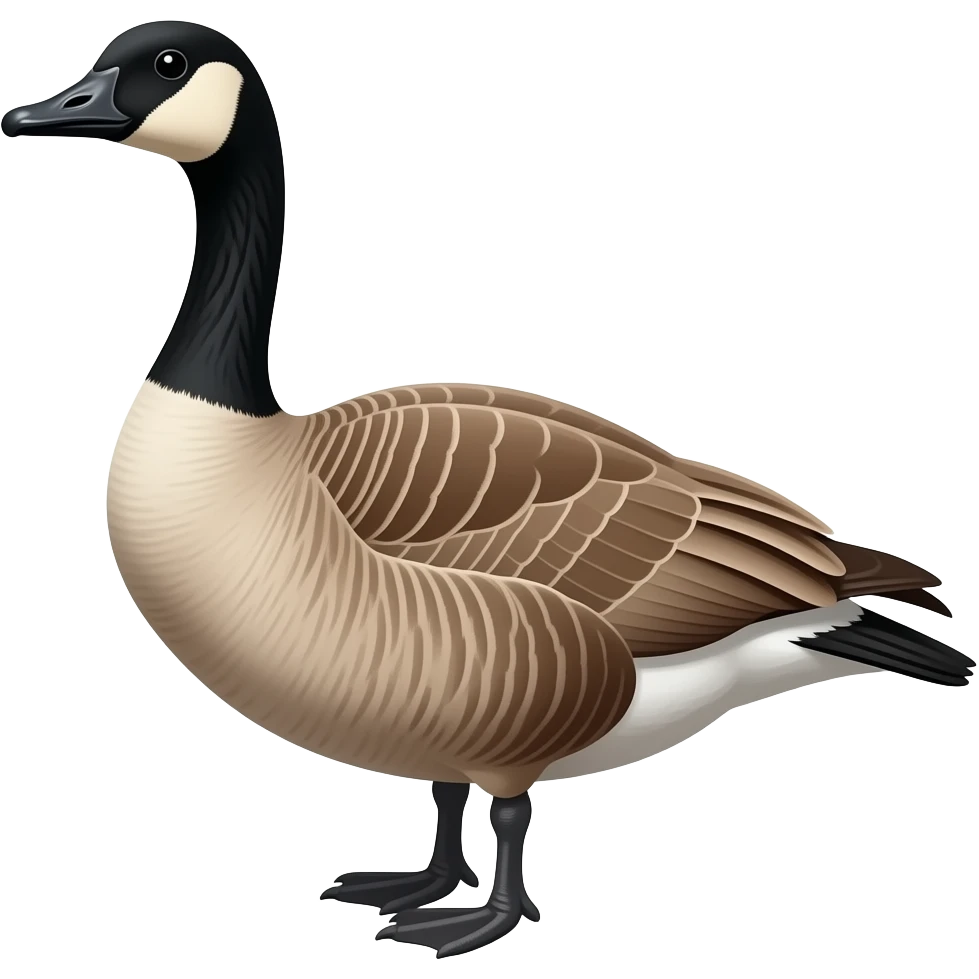 Canadian goose music emoji