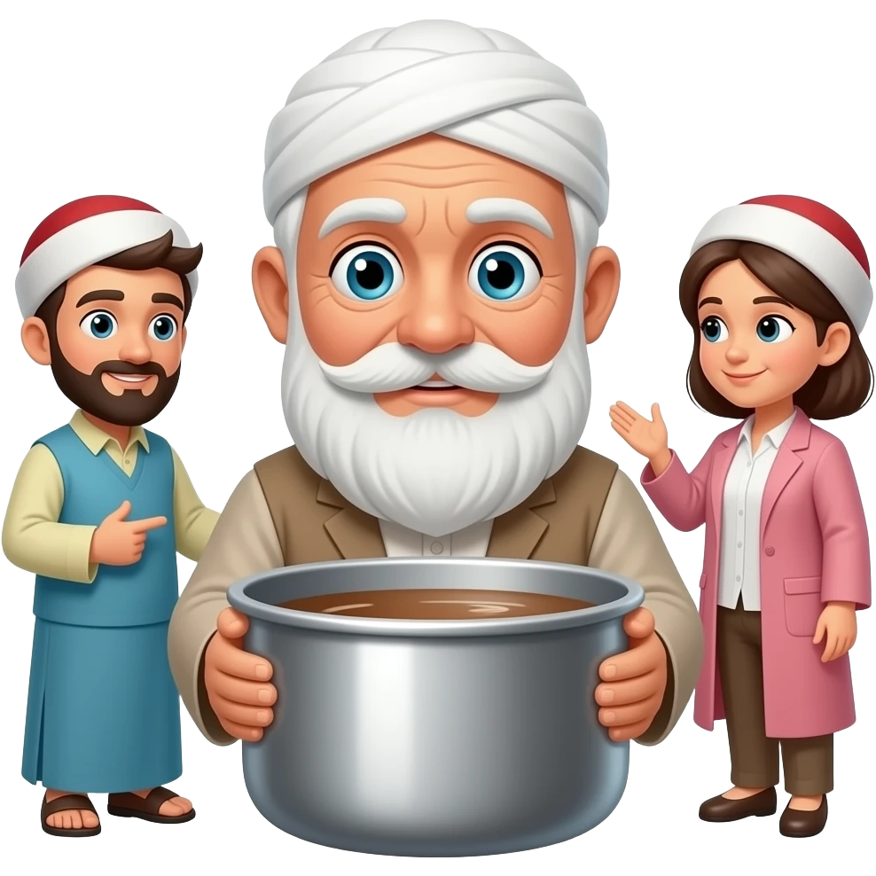 люди говорят пожилому мужчине мусульманину в потсели, что он сумашедший emoji