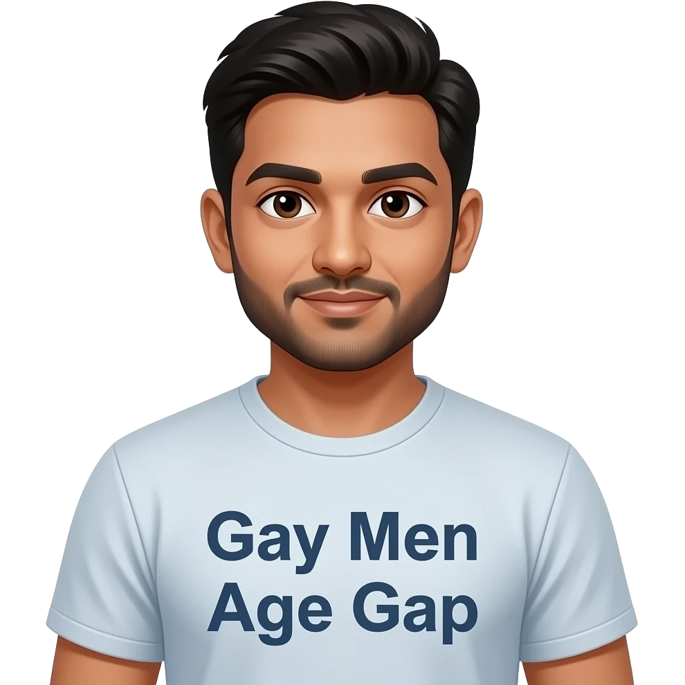 A indian bottom gey men with top gay men age gap shirtss emoji