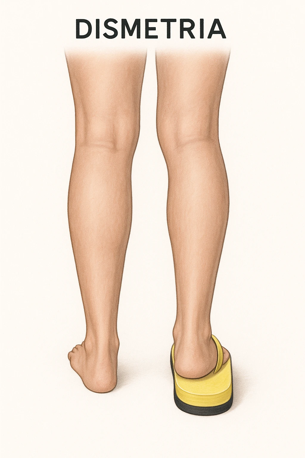 Dismetria versione anatomica emoji