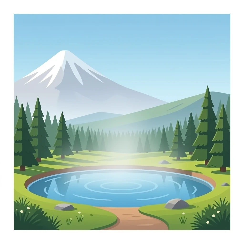 Hot spring emoji