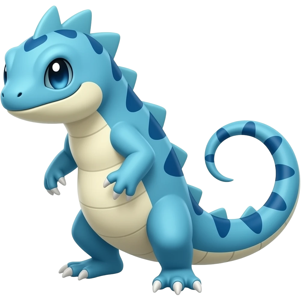 blue lizard fakemon emoji
