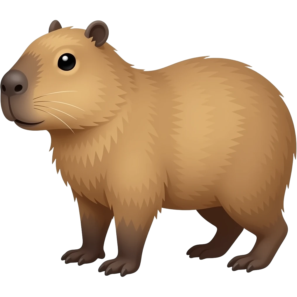 Capybara emoji