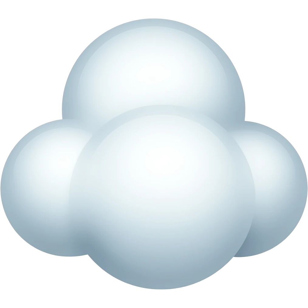 Cloud emoji