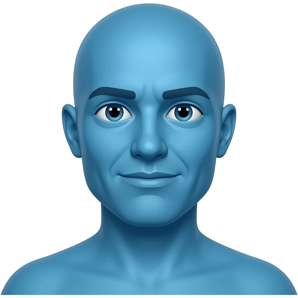 Blue Man emoji