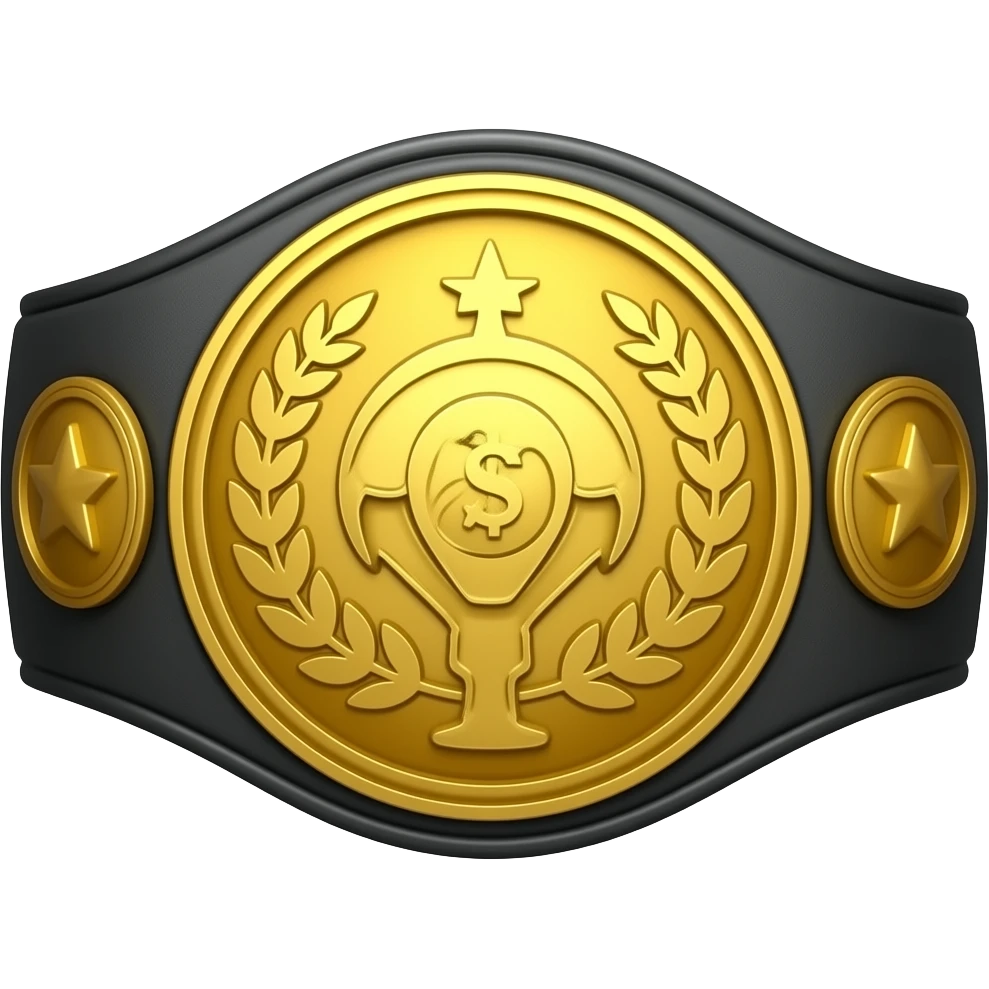 championship belt emoji