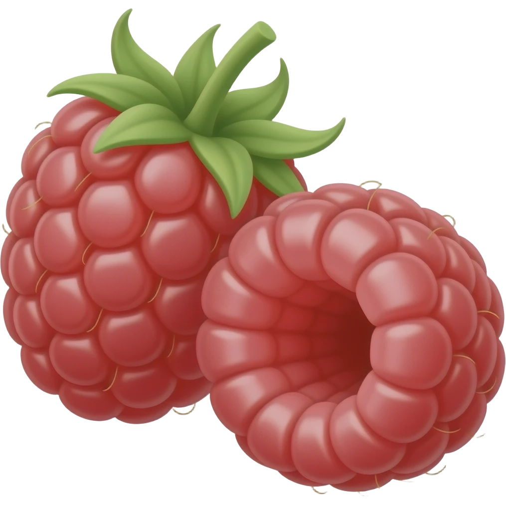 Make raspberries only 2 emoji