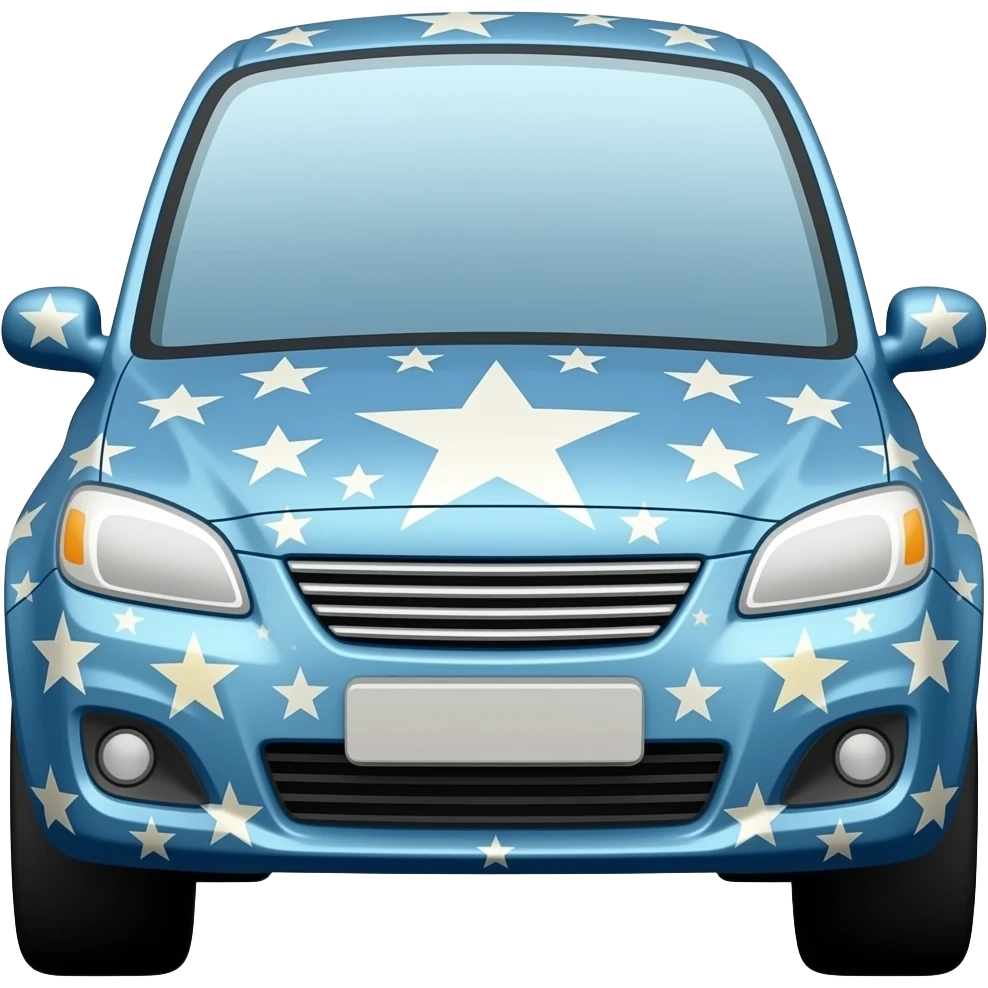 Dizzy Stars Cars emoji