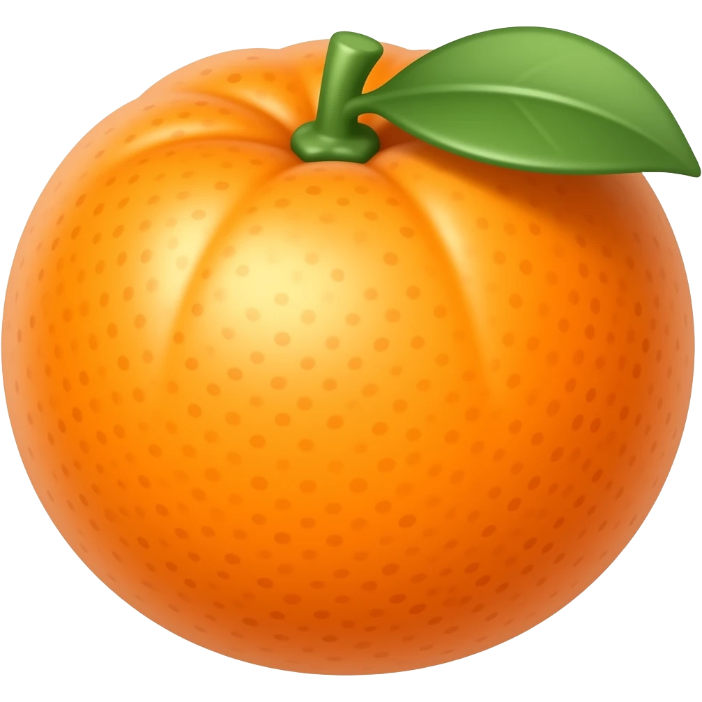 Naranja emoji