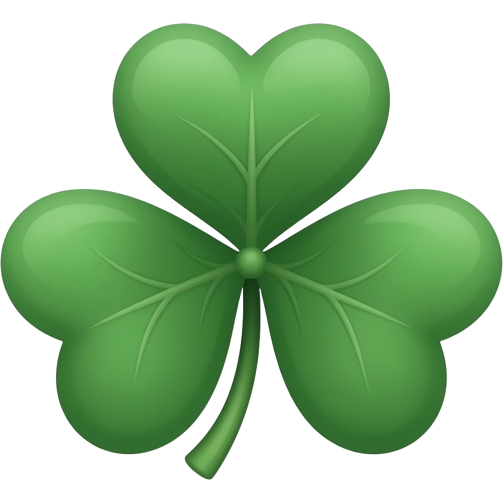 5 leaf clover from black clover anime emoji