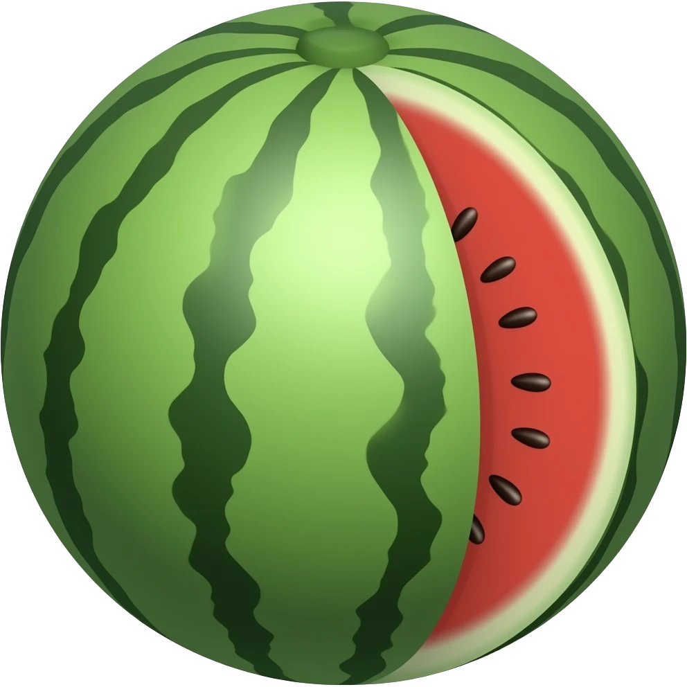 Watermelon emoji
