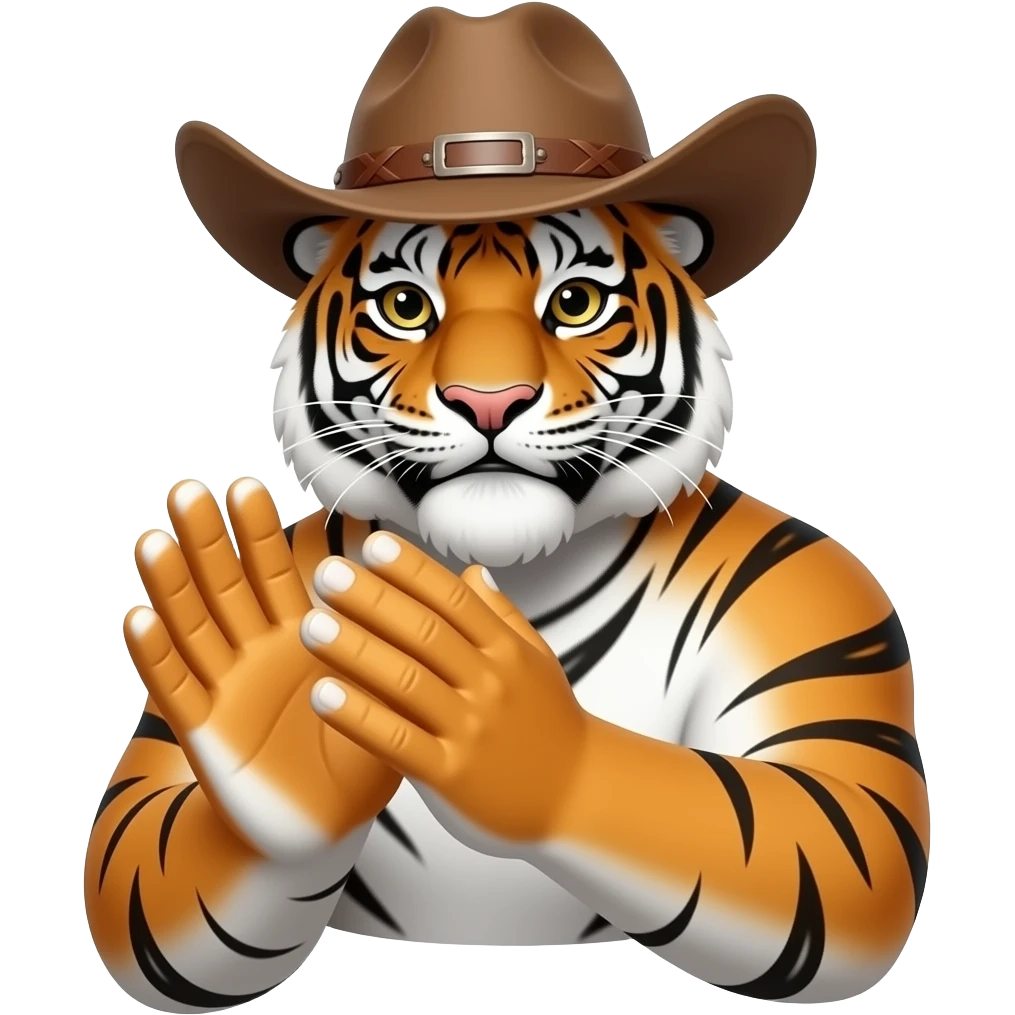 👏🤖🤠🐯👏👏 bravo emoji