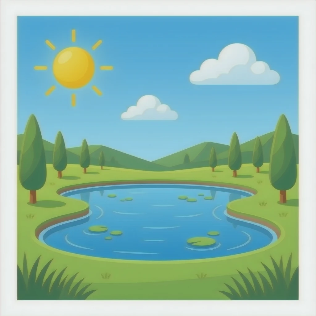 outdoor retention pond emoji