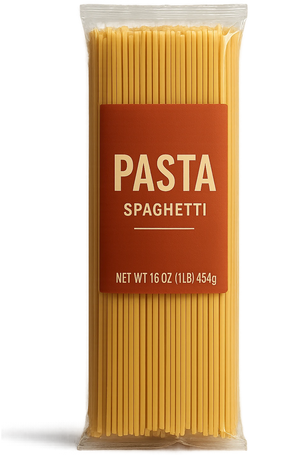 pacco di pasta realistico, 4k emoji