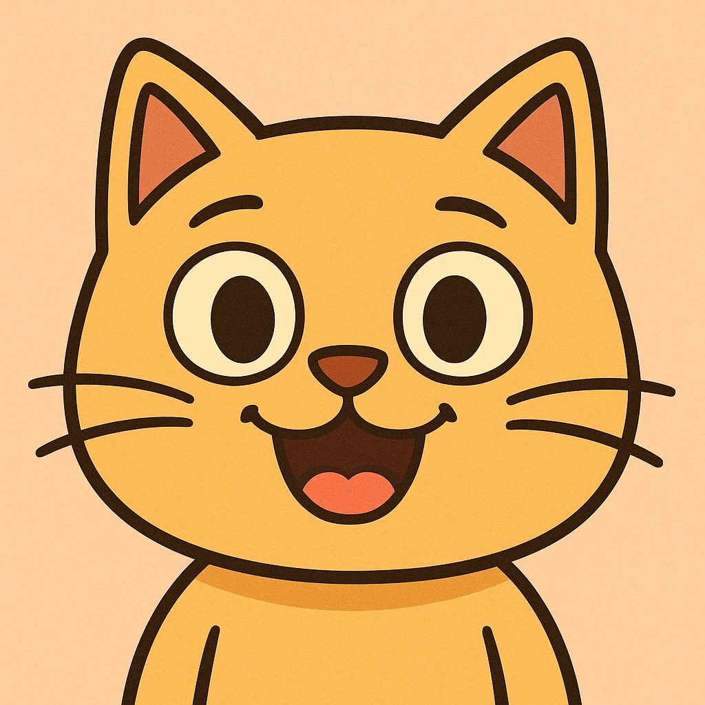 A cute cat emoji emoji