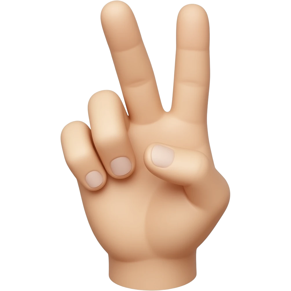 A hand with the middle and thumb fingers up emoji