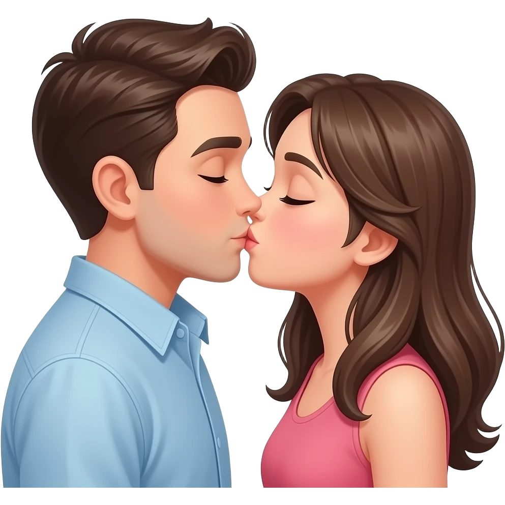 Kissing emoji