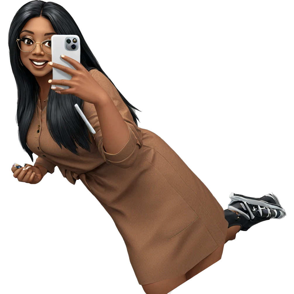 bathroom mirror selfie moment emoji