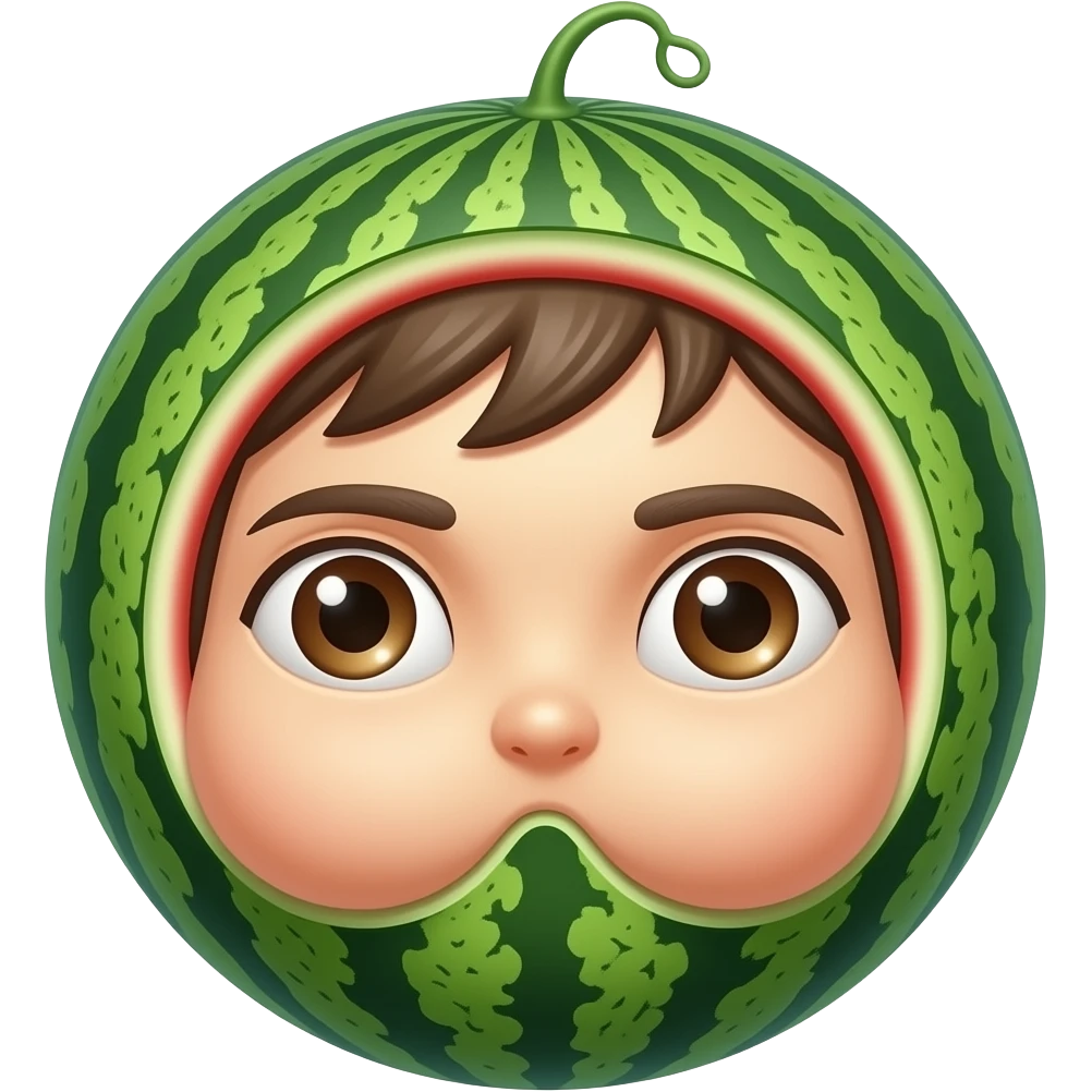 very very big boobs the size of a watermellon emoji