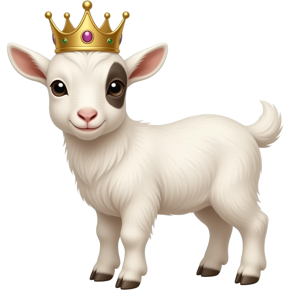 Tierno burrito con corona emoji