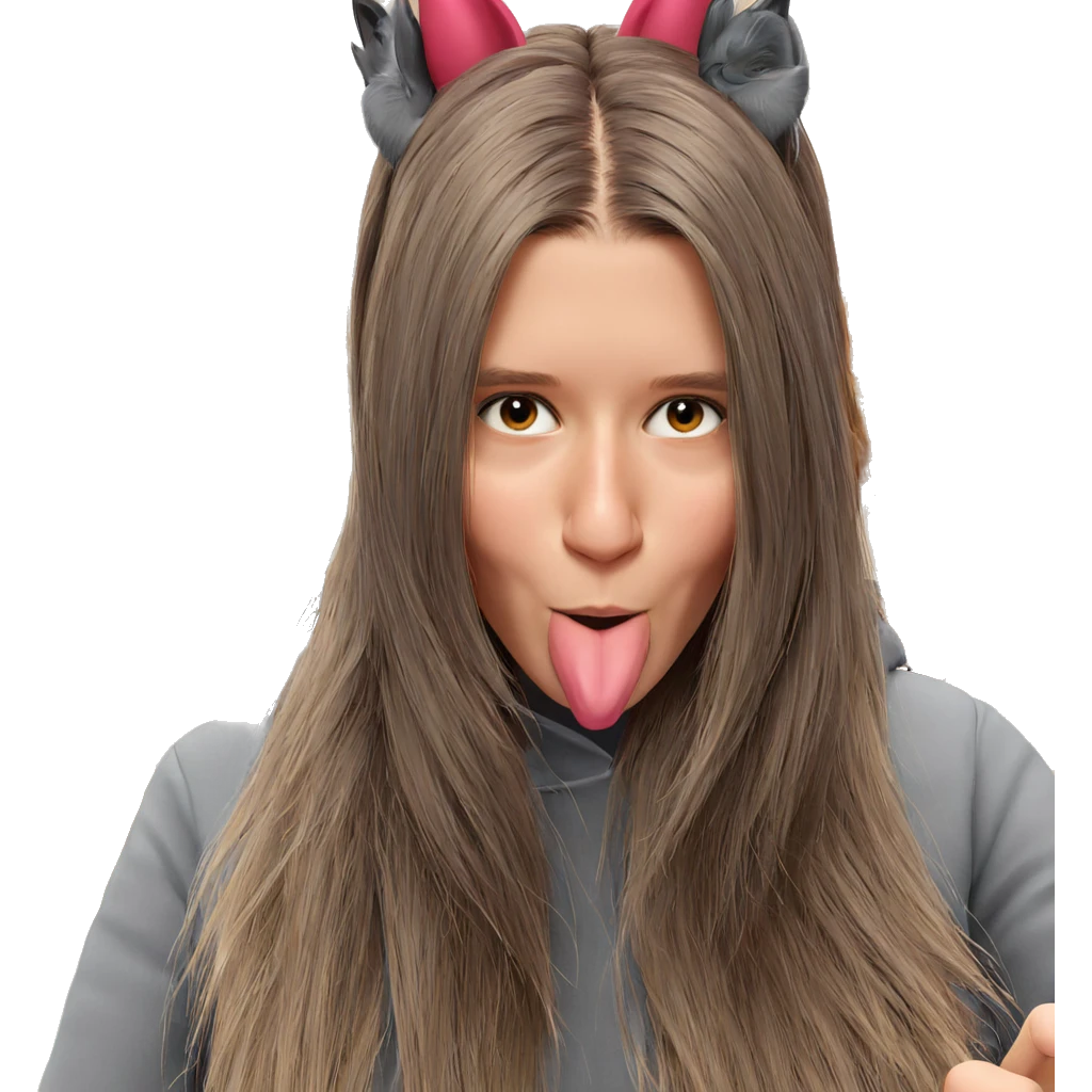 girl with animal ears emoji