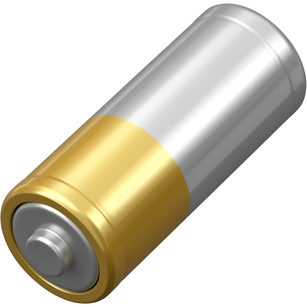 Tubular battery emoji