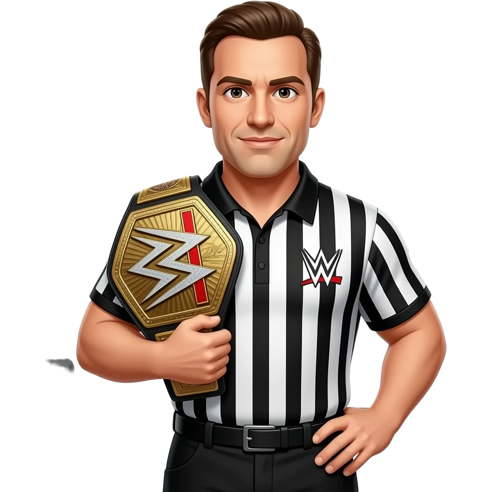 arbitro wwe emoji
