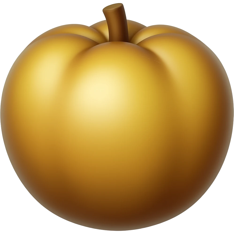 create a sapote with brown color emoji