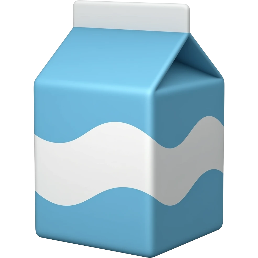 Milk carton emoji